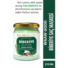 Waaw Good Biberiye Saç Maskesi, Dökülme Karşıtı, Hızlı Uzama Etkili, Tüm Saç Tiplerine Uygun, 210 ml