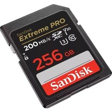 Esranın Dünyası 256GB Sdxc Hafıza Kartı - 200/140MB/S Okuma Yazma Hızı