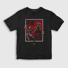 Presmono Unisex Çocuk Siyah Poster Assassin's Creed Shadows 2 T-Shirt