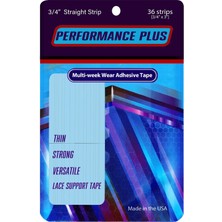 Truetape True Tape Performance Plus Protez Saç Bandı 3/4 Straight (2cm x 7,5cm)36 Adet