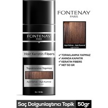Fontenay Topik Keratin Fıbers Açık Kahve Topik