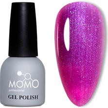 Momo Professional Kalıcı Oje S035 Mavi Sedefli Mor 14 ml