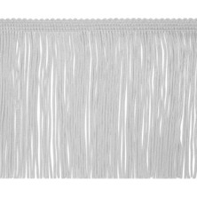 Expo International Inc. (White) - 5 Yards Of 10CM Chainette Fringe Trim White