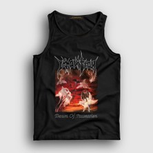 Presmono Unisex Siyah Dawn Of Possession Metal Immolation Atlet