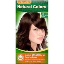 Natural Colors Organic Saç Boyası 4d Koyu Altın Kahve