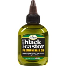 Difeel Jamaican Black Castor Yavaş Uzayan Saçlara Özel Saç Bakım Yağı 75ML
