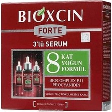 Bioxcin Forte Serum 30 mm x 3 Adet + Forte Şampuan Set