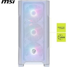 Esranın Dünyası Mikro-Tower Pc Kasa, Beyaz Tasarım ve Şık Görünüm