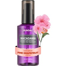 Kundal Kuru ve Yıpranmış Saçlara Onarıcı Bakım Serumu Macadamia Ultra Hair Serum (Pink Grapefruit)