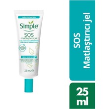 Simple Sos Matlaştırıcı Jel, 25 Ml, Yağlı ve Sivilceli Cilt Için