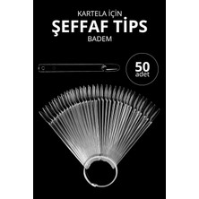 Momo Professional Tips Şeffaf Badem 50 Li