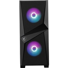 Esranın Dünyası Temperli Cam ve Argb Fan ile Oyun Bilgisayarı Kasa, 120MM Fan ile