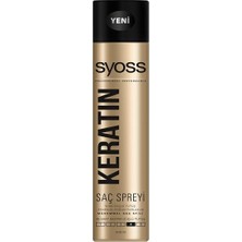 Syoss Keratin Saç Spreyi, Ekstra Güçlü Tutuş, 400 ml 8695480888358