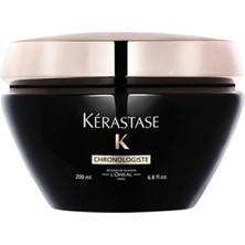 Kerastase Chronologiste Creme De Regeneration Saç Başı Derisi Canlandırıcı Maske, 200ML Çiçekli Siyah
