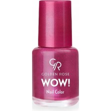 Golden Rose Wow Nail Color No: 60 - Parlak Bitişli Mini Oje 6 ml