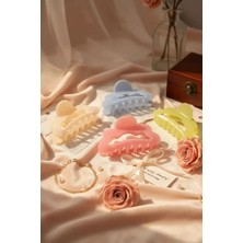 Miniso Kadın Selüloz Asetat Saç Klipsi, Standart, 2019480810106, Renkli