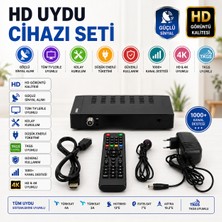 EYE PC Hd Uydularla Uyumlu Turksat Uyumlu HDMI Uydu Cihazı Hd Girişli Tak Çalıştır Hazır Tgks'li