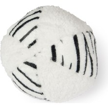 Karlie Peluş Top Oyuncak, 11 Cm, Beyaz/siyah