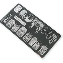 Nail Art Stamping Baskı Plakası VL07