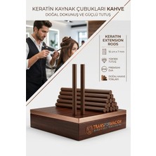 Transformacion Professional Saç Kaynak Keratin Çubuğu, 12 Adet Kahve Güçlü Yapıştırıcı Keratin Kaynak Çubukları 720352