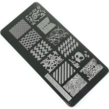Nail Art Stamping Baskı Plakası VV06