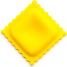 Spelt Ravioli Şeklinde Silikon Tezgah Üstü Kirli Kaşıklık Kaşık Altlığı