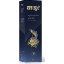 Petmagic Zoey Salmon Oil, Kedi ve Köpekler Için Iştah Arttırıcı ve Tüy Sağlığı Destekleyici Omega 3-6 Somon Yağı 250 ml