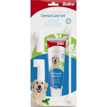 Bioline Nane Aromalı 100 gr Köpek Ağız Bakım Seti