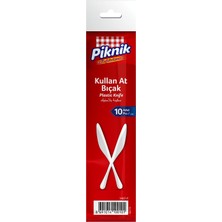 Piknik Plastik Bıçak 10'lu
