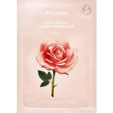 Jmsolution Glow Luminous Flower Firming Mask Rose (30 ml * 10 Ad) Şam Gülü Özlü Kağıt Yüz Maskesi