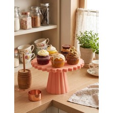 Cupcake ve Tatlı Sunum Tepsisi | Modern Yivli Kek Standı