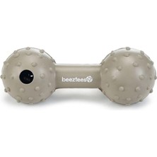 Beeztees Köpek Oyuncağı, Ödül ve Oyun, Dambıl, Kauçuk, Bej, 11,5cm