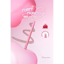 Peripera, Dolgunlaştırıcı Dudak Kalemi Puffy Plumping Dew Lip Pencil (01 Rosy Nude)