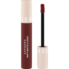 Sephora Soft Matte & Easy - Mat Ruj, 12 No Drama