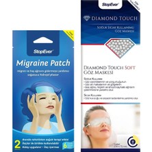 Stopever Diamond Touch Göz Maskesi ve Cooling Patch Soğutucu Hidrojel Plaster 2'li Set