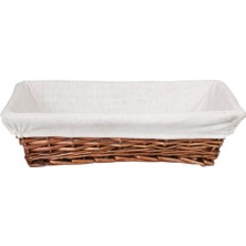 Epınox Hasır Dikdörtgen Açıkbüfe Sepeti 55 Cm, (ESD-55R)