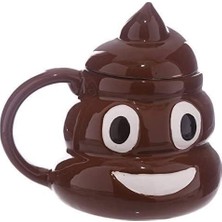 Senon Poo Kaka Emoji Kupa Bardak Tasarım Kupa Dekoratif Hediyelik