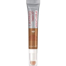 Rimmel London Lasting Finish Breathable Concealer 25HR - Kapatıcı NO:600 Dark