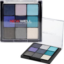 New Well Eyeshadow Palette 9 Colours (02)