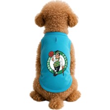 Kedi ve Köpek Kıyafeti & Elbisesi Turkuaz Celtic Atlet 4xl