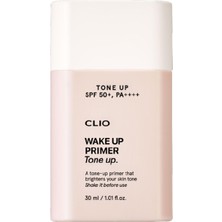 Clıo Uzun Süre Kalıcı Ton Eşitleyici Görünüm Sunan Makyaj Bazı Wake Up Primer Tone Up SPF50 Pa