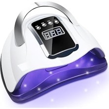 Uv Kalıcı Oje Kurutma Makinesi, 45 Adet Led’li Hızlı Kurutma, LCD Ekranlı, Kalıcı Oje ve Protez Tırnak Kurutma, Güzellik Merkezi, Kuaför ve Ev Kullanımı Için Uv Kalıcı Oje Tırnak Kurutma Makinesi