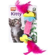 Karlie Tüylü Kedi Oyuncağı, 7 cm