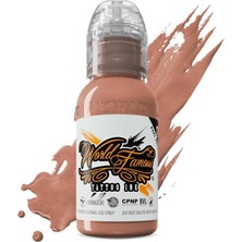 Pink Ribbon Bright Peach - World Famous Ink Dövme Boyası - 1OZ/30ML