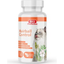 Bio Petactive Hairball Control - Kedilerde Tüy Yumağı Önleyici Tablet