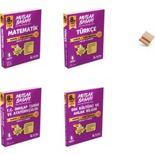 Muba Yayınları Mutlak Başarı Lgs 8. Sınıf 2027 Matematik Türkçe Inkılap ve Din Fasikül Soru Bankası 4lü + Telefon Standı