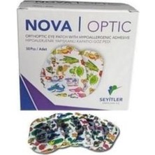 Nova Optik Çocuk Hipoallerjenik Yapışkanlı Oval Göz Pedi 50