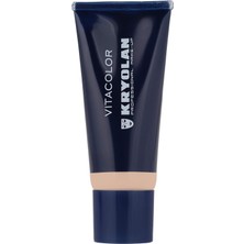 Kryolan Aydınlık Likit Fondöten Vitacolor 01021 Nb