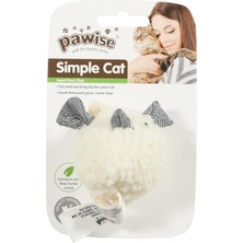 Pawise Simple Cat Peluş Oyuncak Top Fare