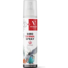 Derma Spray Tüm Kafes Kuşları Için Deri ve Tüy Bakım Spreyi 150 ml